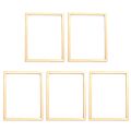 fasdaga 5X 40X50 cm Wooden Frame DIY Picture Frames Art Suitable for Home Decor Painting Digital Paintings. 