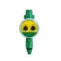 Durable Plastic Automatic Sprinkler Dual Dial Code Battery Powered Irrigation Timer Electronic Timed Irrigation Controller Garden Outdoor Tool. 