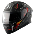 AXOR APEX VENOMOUS GREY MATT BLACK FULL FACE MOTORCYCLE HELMET | RIDERS CHOICE NEPAL. 