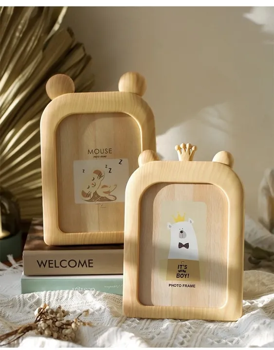 Scandinavian%20Ins%20Creative%207-inch%20Photo%20Frame%20Table%20Baby%20Photo%20Cartoon%20Wall%20Cute%20Picture%20Frame%20Desktop%20Doodads%20-%20Image%206