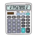 Deli Calculator EM19710 (12 Digits) , 120 Step check Basic Calculator. 