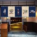 Japanese Cuisine Sushi Shop Short Curtain Restaurant Decor Noren Kitchen Banner Pennant Izakaya Bistro Bar Ramen Half Curtains. 