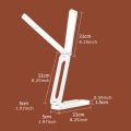 High Quality Foldable Desktop Lamp Rechargeable Portable Reading Lamp Lightweight Adjustable Light Eye Protection Lamp. 