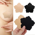 1Pair Cloth Nipple Cover Teat Hide Women Nipple Pasties Piece Breast Petals Invisible Bra Padding Chest Sticker Patch Covers. 