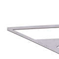 Floor Drain Ruler Multifunctional Tile Layout Angle Measuring Triangular Measure Gauge. 
