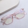 Blue Ray Cut Black Square Frame Glass For Women. 