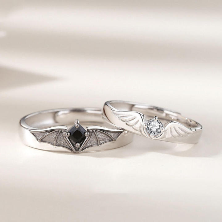 Durable%20Angel%20&%20Demon%20Couple%20ring%20Detailed%20Stylish%20Unique%20Fashion%20trend%20index%20finger%20ring%20Adjustable%20Fashionable%20Male%20&%20female%20pair%20for%20Fashion%20accessories%20Couple%20jewelry%20Party%20wear%20Gift%20for%20loved%20-%20Image%206