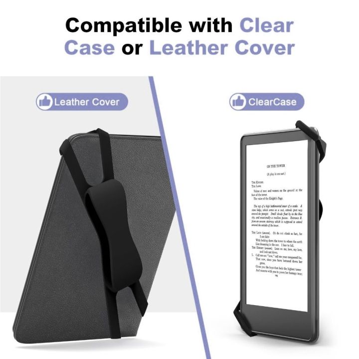 NEW%20Silicone%20Tablet%20Secure%20Hand%20Strap%20Ergonomic%206/7/8/10%20inch%20eReader%20Holder%20High%20Elastic%20Portable%20Finger%20Grip%20for%20Kindle/Kobo/Boox/Lenovo%20Handheld%20Reading%20-%20Image%202