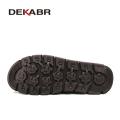 DEKABR New Comfortable Autumn Winter Plush Ankle Boots Casual Mens Shoes Warm Plush Hight Quality Hide Plus Size 48. 