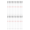 Sojhoop 20X Visually Impaired Crutch Cane Blind Walking Stick Walker Aluminium Easy Folding. 