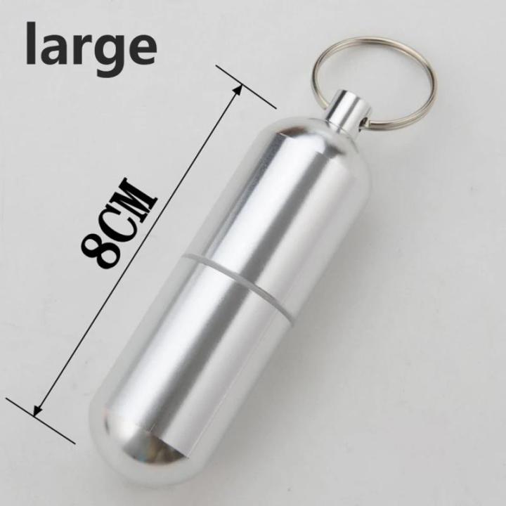 1pc%20Waterproof%20Aluminum%20Alloy%20Pill%20Box%20Portable%20Medicine%20Case%20Capsule%20Container%20Bottle%20Holder%20Outdoor%20Pill%20Case%20Keychain%20-%20Image%204