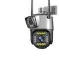 Outdoor Dual Lens 4G PTZ 360° Wifi Security Camera. 