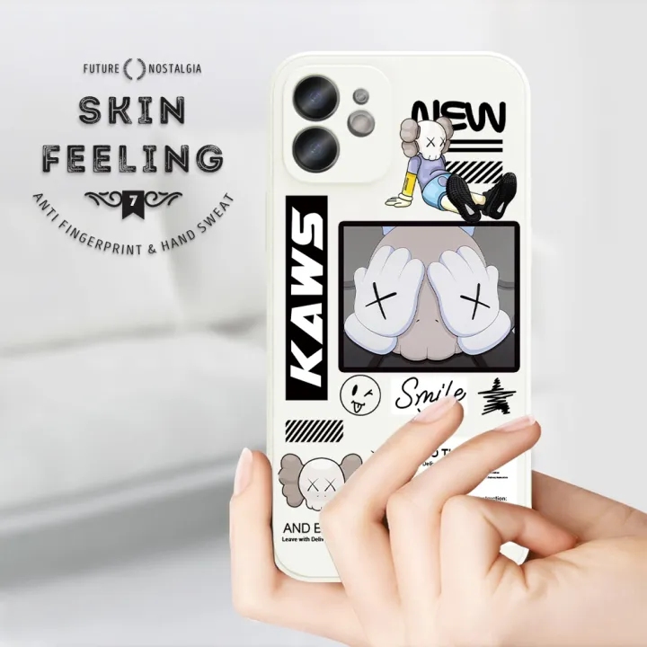 Hontinga%20for%20Realme%20X2%20Pro%20Back%20Cover%20Fashion%20KAWS%20Side%20Design%20Soft%20Liquid%20Silicone%20Phone%20Case%20-%20Image%205