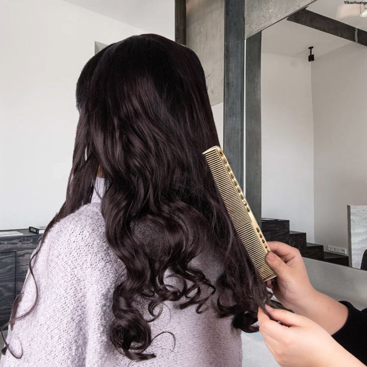 NEW%20Yikaohuang4PCS/Pack%20Metal%20Comb%20Set%20Barber%20Comb%20Stainless%20Steel%20Blending%20Comb%20Fine%20Styling%20Cutting%20Comb%20Flat%20Top%20Clipper%20Comb%20Fifty%20percent%20discount%20-%20Image%205