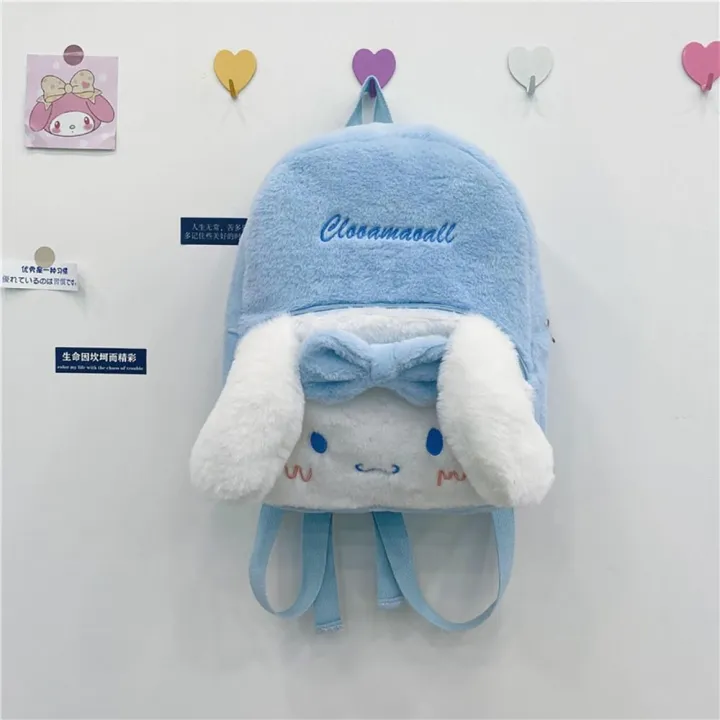 1Pcs%20Fashionable%20Kuromi%20My%20Melody%20Cinnamoroll%20Shoulder%20Bag%20Anime%20Simple%20Embroidery%20Handbag%20Plush%20Cute%20Cartoon%20Backpack%20for%20Lady%20Female%20Women%20Girls%20-%20Image%209