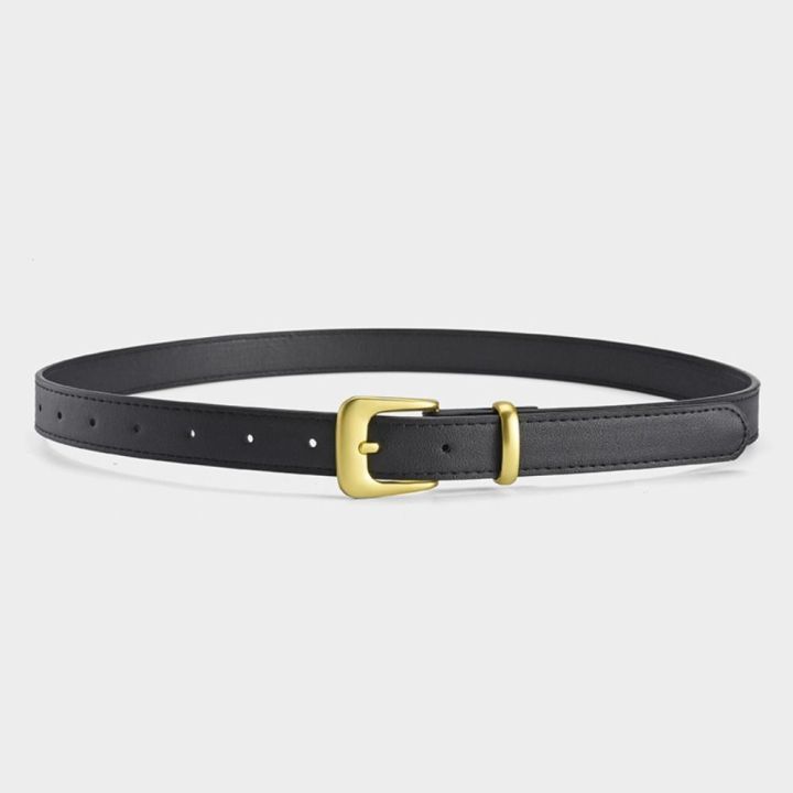 Fashion Black Luxury Designer Belts Simple 6 Styles Pu Leather Belt Casual Jeans Waist Strap Men and Women