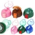 2pcs Universal Thermos Replacement Silicone Tumbler Lids Children Cup Lid Water Bottle Mug Cover. 