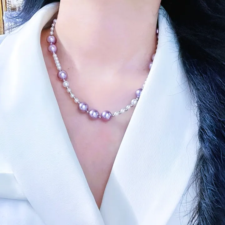 Elegant%20Purple%20&%20White%20Bead%20Necklace%20for%20Women%20by%20Treasure%20Box%20Nepal%20-%20Image%202