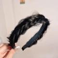 【VisioN Super Shop】Anti-Slip Headband Twist Braid Braid Hair Hoop Retro Elegant Wig Braided Hair Accessories. 