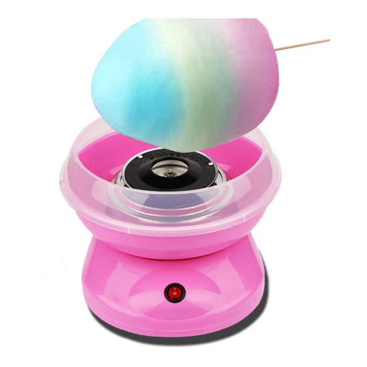 Electric Cotton Candy Machine Sugar Floss Maker Mini Countertop Cotton Candy Maker for Home Birthday