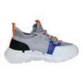White/Orange/Blue Run Life Fashion Shoes For Men. 