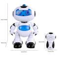 Electronic dance robot with remote control. 