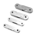 Portable Stainless Steel Radius Gauge External Internal Concave Convex Fillet Gauge Two Types Metric Gauge Set For Tool Makers. 