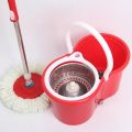 Easy Magic Floor Cleaning 360° Spin Bucket Mop Set With Dual Mop Heads. 