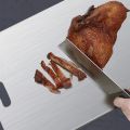 Kitchen Stainless Steel Cutting Board Vegetable Meat Cutting Board Chopping Block Kitchen Accessories Fruit Tool. 