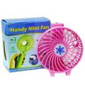 Portable Rechargeable Handy Mini USB Fan With LED Light Cooling Fan. 