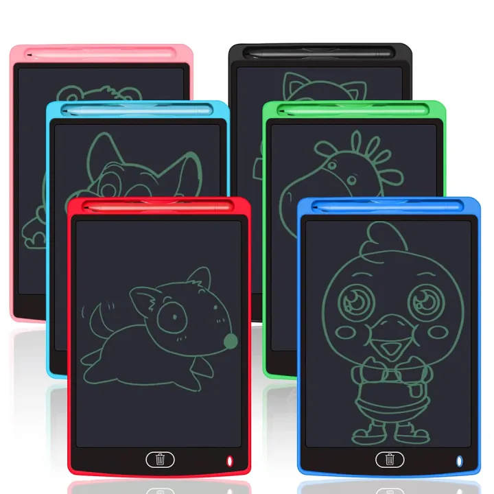 8.5%20Inch%20LCD%20Tablet%20Writing%20Drawing%20Pad%20Digital%20Slate%20for%20Kids%20Learning%20Educational%20Toys%20Smart%20Portable%20Board%20with%20Stylus%20Battery%20Included%20Rewritable%20Ultrathin%20Magic%20Tab%20%7C%20Electronic%20Notepad%20%7C%20Scribble%20Doodle%20Rough%20Pad%20to%20Save%20Paper%20&%20Environment,%20No%20Dust%20-%20Image%208