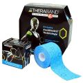 Theraband Blue/Blue Kinesiology Waterproof Tape For Pain Relief, 2'' X 16.4' (5.1cm X 5m). 