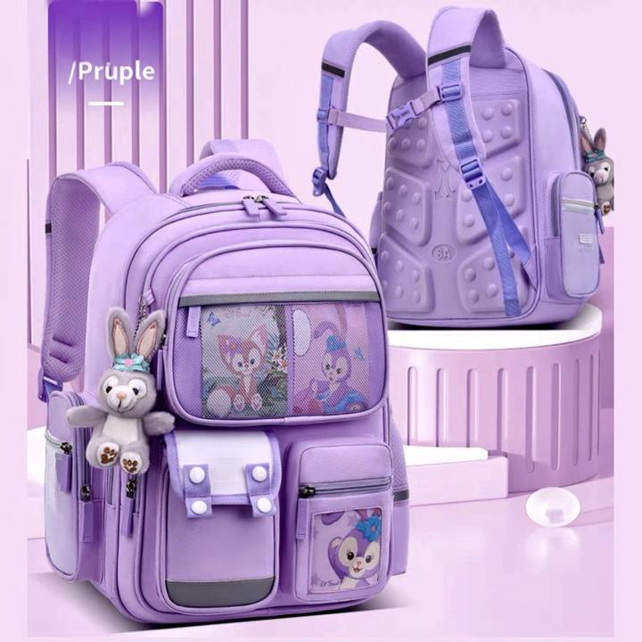 School Bag for Boys and Girls Waterproof Book Bag for Kids Suitable Class 1 to 6