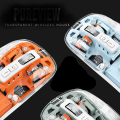 Magnetic Transparent Rechargeable Wireless Mouse 2.4G. 