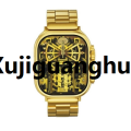 Xujiguanghui Smart Watch Golden Edition - H10 Ultra Max 4in1 Smartwatch Four Straps Smart watch for men and women - Bluetooth Calling Smart Watch - Life Waterproof Wireless Charging. 