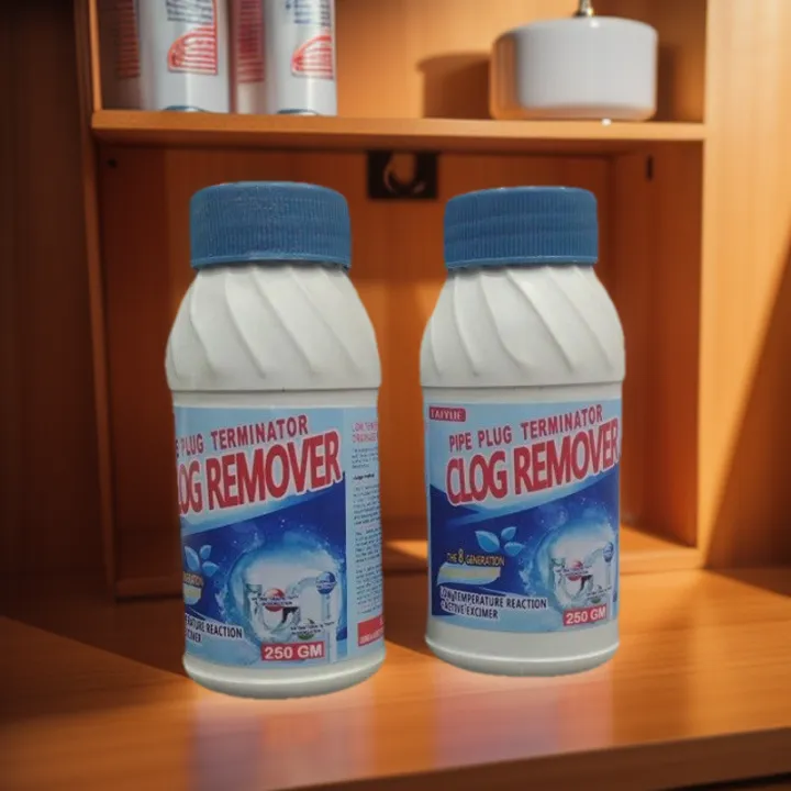 Rapid Action Sink and Toilet Blockage Remover Powder for Smooth Water ...