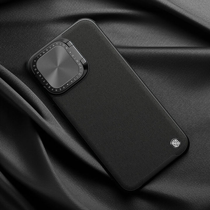 Nillkin%20Camshield%20Prop%20Leather%20Magnetic%20Case%20iPhone%2015%20Pro%20Camera%20Protective%20Cover%20By%20Panchakumari%20Mobile%20Hub%20-%20Image%205