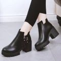 Women boots new design fashion boots for ladies /High quality Europe style Women half boots. 