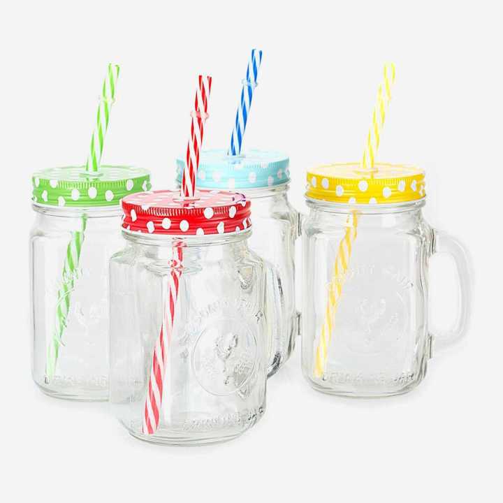 Colorful%20Glass%20Mason%20Jar%20Mug%20With%20Lid%20And%20Straw%20-%20400ml%20Juice%20Cup%20For%20Smoothies,%20Ice%20Cream,%20And%20Cold%20Drinks%20-%20Image%205