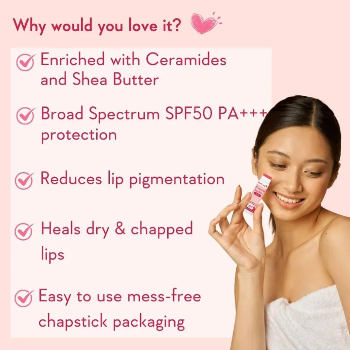 Wishcare%20Tinted%20Ceramide%20Lip%20Balm%20with%20SPF50%20PA+++%20-%20Kojic%20Acid%20&%20Niacinamide%20-%20For%20Lip%20Lightening%205g%20-%20Image%204