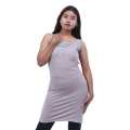 Cotton Round Neck Sleeveless Bodycon Dress With Inner Sando  For Women. 