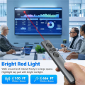 3X 2-In-1 USB Type C Presentation Clicker, Rechargeable Wireless Presenter Remote, Clicker for PowerPoint Presentations. 