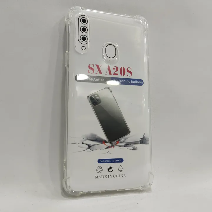 Samsung%20A20s%20Clear%20Transparent%20Shockproof%20Soft%20Tpu%20Cover%20Case%20-%20Image%204
