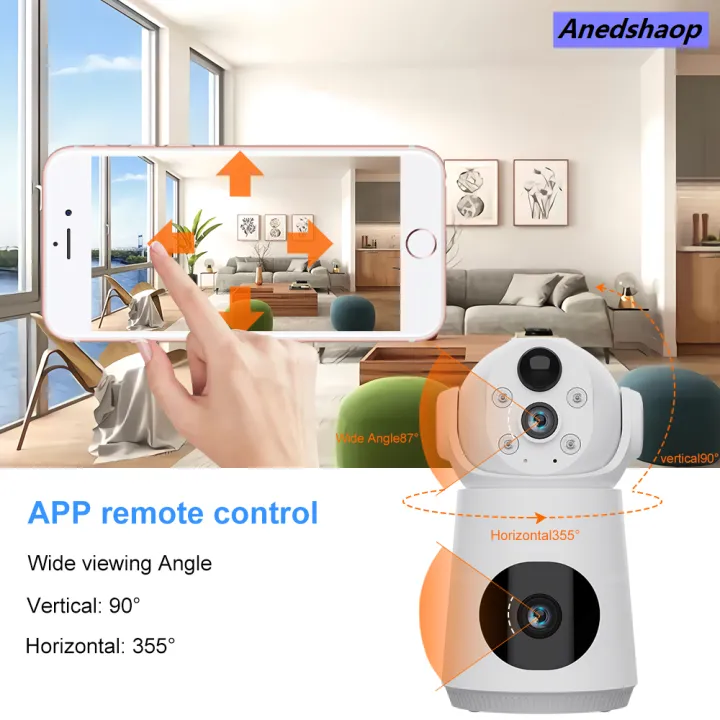 Anedshaop%208MP%204K%204G/WiFi%20IP%20Camera%20Dual%20Lens%20Dual%20Screen%20Low%20Powered%20Battery%20women>women%20Baby%20Monitor%20PIR%20Human%20Detection%20Night%20Vision%20Security%20Camera%20-%20Image%204