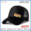 TOPI CAP KISS MEN WOMEN TRUCKER CAP WITH ADJUSTABLE STRAP DYZB. 