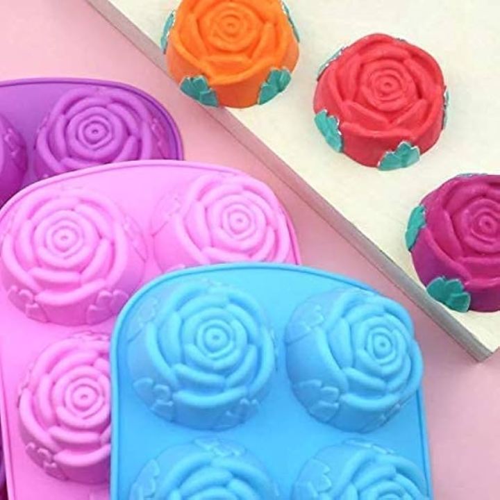 6%20Cavity%20Rose%20Silicon%20Mold%20For%20Soapmaking,%20Candle%20Making%20Kit%20-%20Image%204
