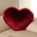 Red Heart Pillow Cushion Toy Throw Pillows Gift For Kids Friends Children Girl Valentines Day Fit For Living Room Bed Room Dining Room Office. 
