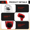 Handheld Vacuum Cleaner 10kPa Cordless Dust Collect Machine andAir Blower Tool forMilwaukee 18V Battery. 