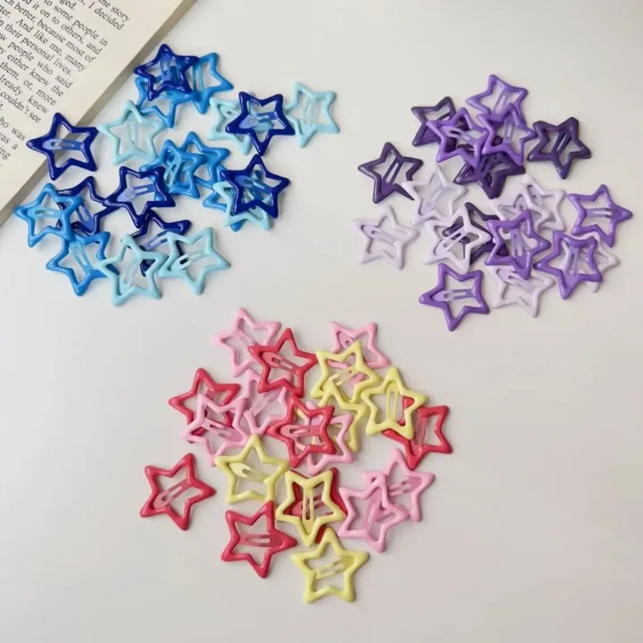 10pcs%20Colorful%20Star%20Shaped%20Hair%20Clip%20-%20Image%203