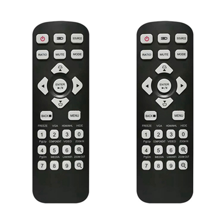 NAMUNY 2X New T-2501 for Projectors 3D Remote Control X1123H X118 X118AH X118H X1223H X128H X1323WH X138WH X168H